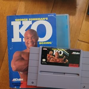 George Foreman's KO Boxing Game - Gray